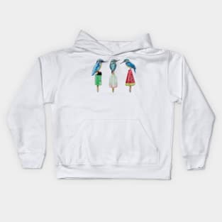 Kingfishers on Ice Kids Hoodie